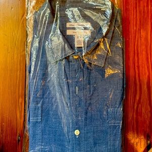 Amazon Essentials Men’s Chambray Button-down Shirt (xxl)